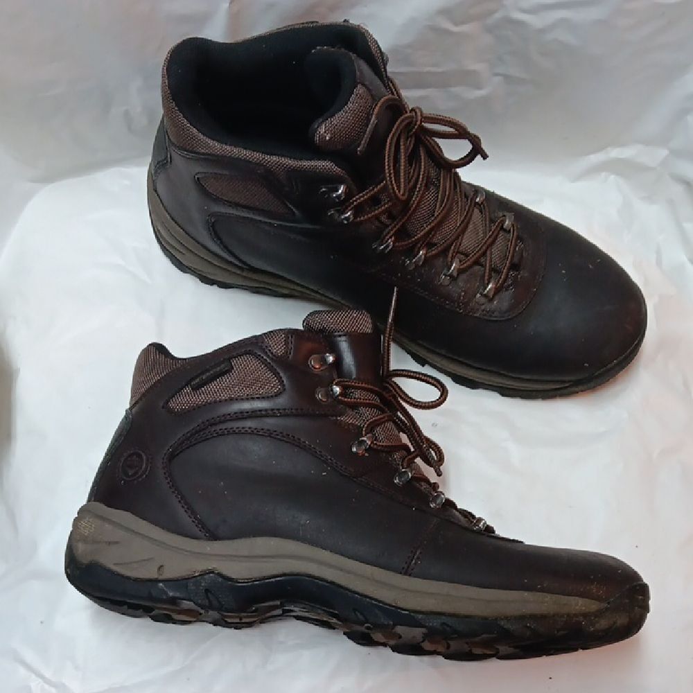 50 Peaks Men's Brown Hiking Waterproof Boots Size 10.5